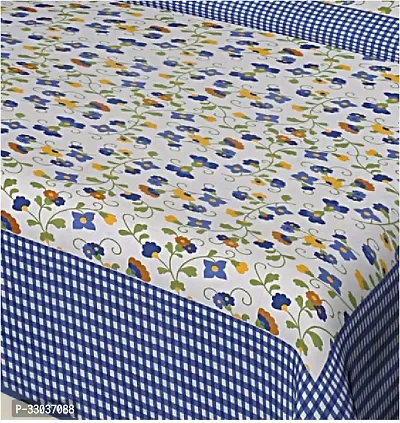 Comfortable Cotton Printed Double Bedsheet with Pillow Covers-thumb2