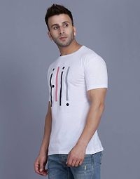 Men's Cotton Blend Half Sleeve T Shirt-thumb1