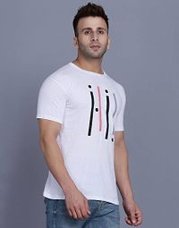 Men's Cotton Blend Half Sleeve T Shirt-thumb2