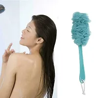 RNY Loofah Back Scrubber for Shower, Long Handle Bath Sponge Shower Brush, Soft Nylon Mesh Back Cleaner Washer, Body Bath Brush for Women and Men (Color may vary)- 1 pc-thumb3