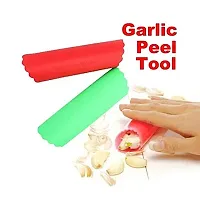 RNY Silicone Rubber Magic Garlic Peeler (Random Colour) - Pack of 2 Pieces-thumb4