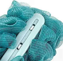 RNY Loofah Back Scrubber for Shower, Long Handle Bath Sponge Shower Brush, Soft Nylon Mesh Back Cleaner Washer, Body Bath Brush for Women and Men (Color may vary)- 2 pc-thumb3