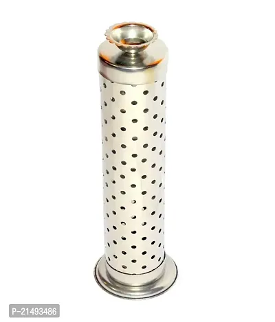 RNY? Safety Agarbatti Stand with Ash Catcher and Dhoop Holder on Top for Prayer, Home Decor and Gift - Large Size (Silver Color, 26 L x 7 B x 7 H cm)-1 Pcs-thumb2