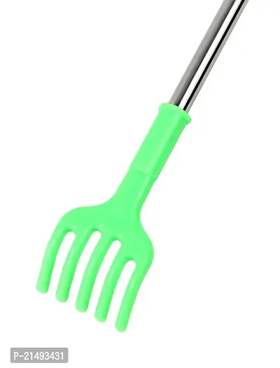 RNY Handy Back Scratcher Manual Massager with Nonslip Handle 15.7 Long for Stress Relief, Green - 2 PCS-thumb4