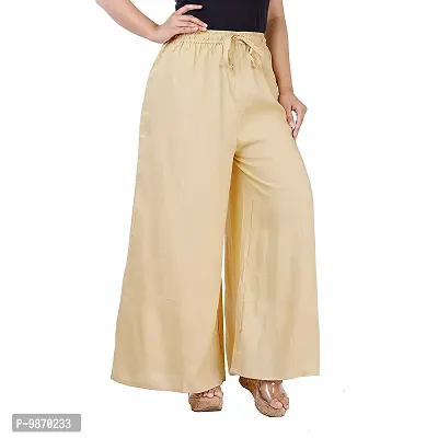 Vanya Plus Size Palazzo Trousers for Women (3XL, 4XL and 5XL)-thumb5
