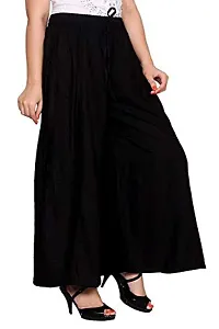 Women's Relaxed Fit Rayon Palazzo-thumb2