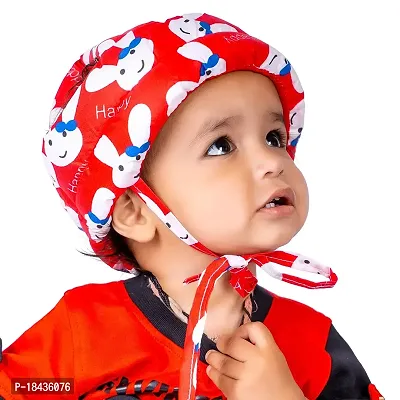 red baby helmet
