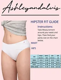 AshleyandAlvis Multicoloured Hipster Micro Modal, Anti Bacterial, Skinny Soft, Premium Panties -No Itching, Sweat Proof, Double In-seam Gusset- Pack Of 2-thumb4