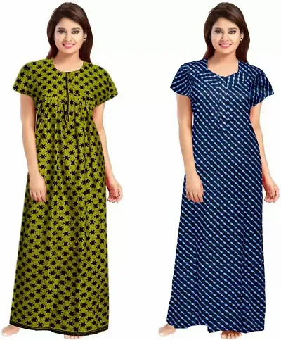 Stylish Fancy Nighty For Women Pack Of 2