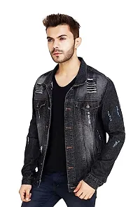 Men Boys Full Sleeve Washed Jacket-thumb4