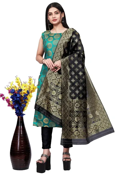 Stylish Jacquard Woven Unstitched Suit