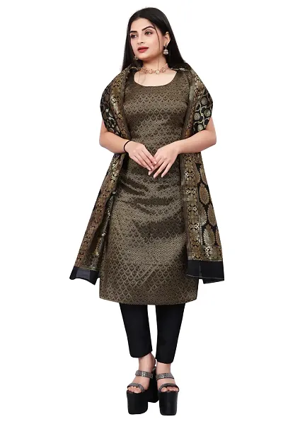 Stylish Jacquard Woven Unstitched Suit