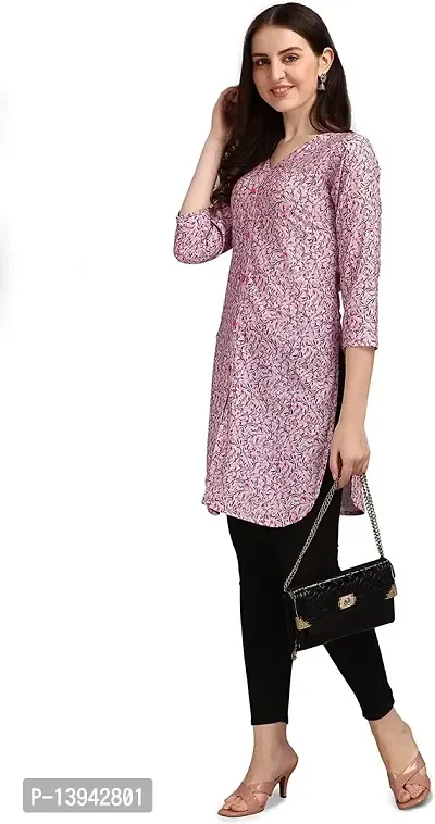 Buy Radhe Fashion Women's Cotton Blend Printed Straight Kurti Online In  India At Discounted Prices