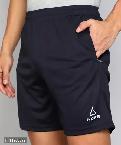 Hope Men  Women Shorts (XL, Blue)-thumb0