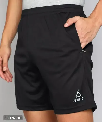 Hope Men & Women Shorts (XXL, Black)-thumb0