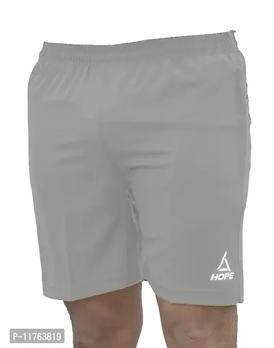 HOPE Mens Shorts (L, Light Grey)