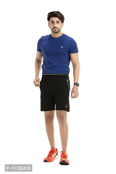 HOPE Mens Long Shorts (Black)-thumb5