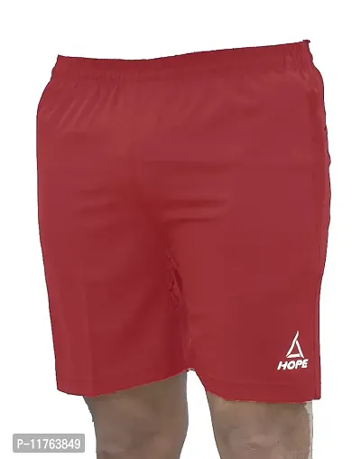 HOPE Mens Shorts (L, Maroon)