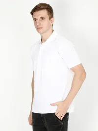 Ideation Men's Cotton Polo Neck T-Shirt-thumb4