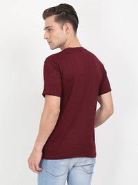 Men's Cotton Round Neck Plain Half Sleeve T-Shirt-thumb1