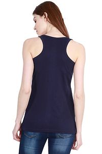 Women's Cotton Plain Sleeveless T-Shirt-thumb1