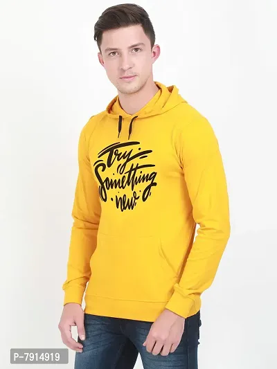 FLEXIMAA Mens Cotton Printed Sweatshirt/Hoodie-thumb3