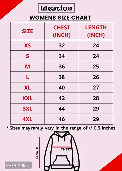 Ideation Women's Cotton Hooded Neck, Zipper and Round Neck Hoodie-thumb4