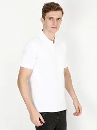 Ideation Men's Cotton Polo Neck T-Shirt-thumb2