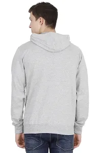 Ideation Men's Cotton Hooded Neck, Zipper and Round Neck Hoodie-thumb1
