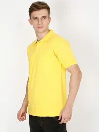 Ideation Men's Cotton Polo Neck T-Shirt-thumb4