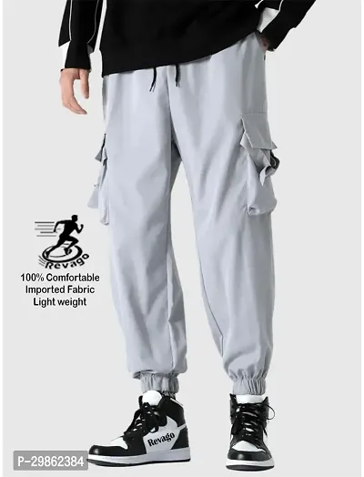 Stylish Polyester Blend Track Pant for Men