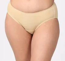 Classic Cotton Blend Solid Briefs for Women, Pack of 3-thumb2