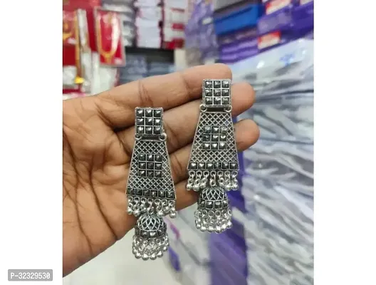 Fancy Alloy Earrings For Women-thumb0