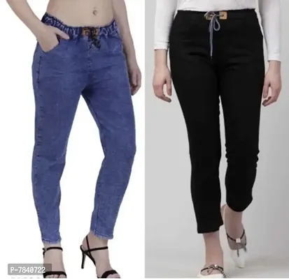 Buy Multicoloured Denim Solid Jeans Jeggings For Women Online In India At  Discounted Prices