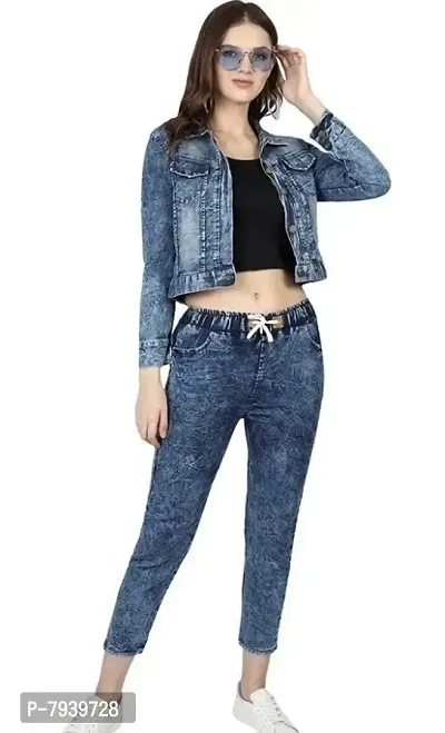 Stylish  Solid Women's Jeans-thumb0