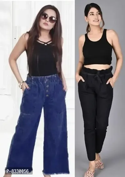 Latest Jeans For Women - Combo of 2-thumb0