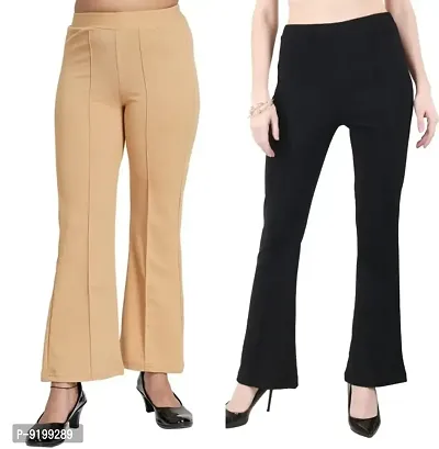 Trendy Trousers/Pants/palazzo For Women and Girls - Pack Of 2