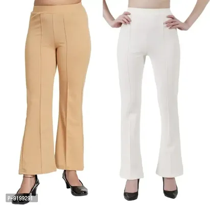 Trendy Trousers/Pants/palazzo For Women and Girls - Pack Of 2
