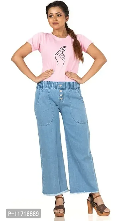 Women Denim Jeans/Joggers/Pants/Trouser/ for Girls-thumb0