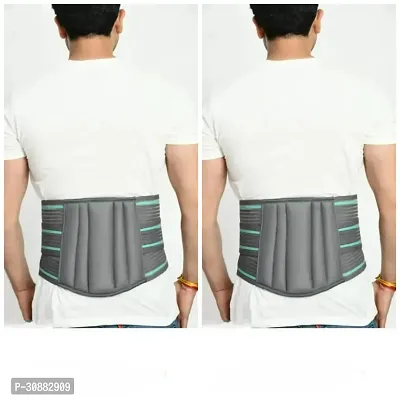 Stylish Grey Lumber Support Belt For Back Pain Pack Of 2