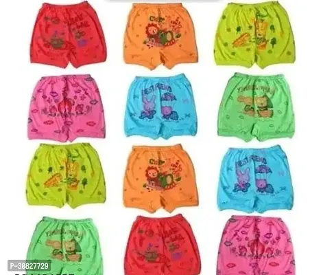 Stylish Cotton Printed Inner Wear For Boys Pack Of 12-thumb0