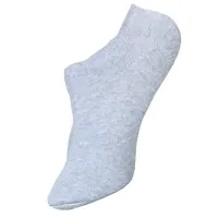 UPAREL Unisex Cotton Plain White Ankle Length Sports Socks for Running and Casual Wear - Free Size, 4 Pairs-thumb3