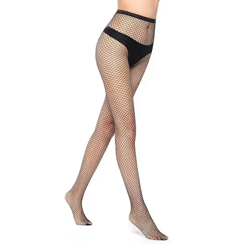 Classic Women Sexy High Waist Fishnet Tights Stockings