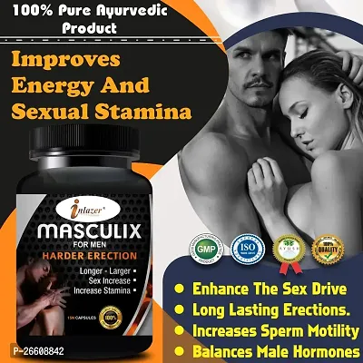 Masculix Medicine Sex Capsule For Sexual Desire Sex Product Complets Sexual Life Enjoys Low Problems-thumb0