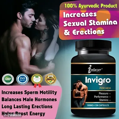 Invigro Medicine Sex Capsule For Sexual Desire Sex Product For Stamina Strength Power Performance-thumb0