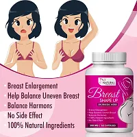 Breast Shape Up Herbal Capsules For Prevents Sagging Of Breasts (500 Mg) (60 No)-thumb1