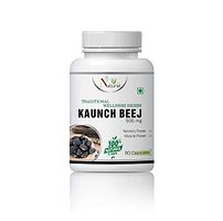 Natural Kaunch Beej Herbal Capsules For Promotes Maintaining Sexual Desire  Ability 100% Ayurvedic-thumb2