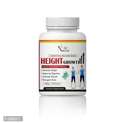 Natural Height Growth Herbal Capsules For Increases Height and Bone Mass 100% Ayurvedic-thumb3
