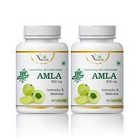 Natural Amla Herbal Capsules For Skin & Hair 100% Ayurvedic-thumb2