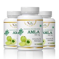 Natural Amla Herbal Capsules For Skin & Hair 100% Ayurvedic-thumb2